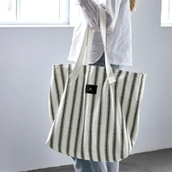 House Doctor Aufbewahrung|Aufbewahrung|Tasche, HDCanva, Off-White;Schwarz