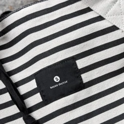 House Doctor Aufbewahrung|Aufbewahrung|Tasche, HDCanva, Schwarz;Off-White