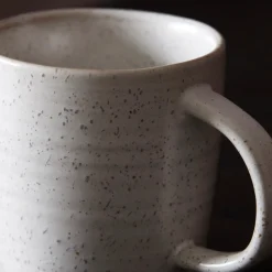 House Doctor Geschirr|Geschirr|Tasse, Pion, Grau/ weiß