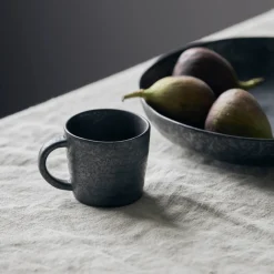 House Doctor Geschirr|Geschirr|Tasse, Pion, Schwarz/Braun