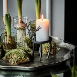 House Doctor Christmas Candle Holders|Teelichthalter, HDDeer, Schwarz