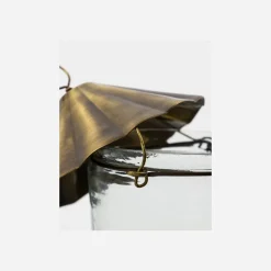 House Doctor Christmas Candle Holders|Teelichthalter, HDHang, Klar;Messing