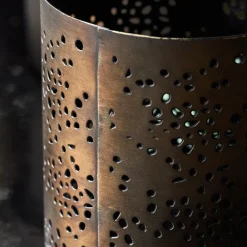 House Doctor Heimdekor|Teelichthalter Und Kerzenständer|Teelichthalter, HDRando, Antikbraun