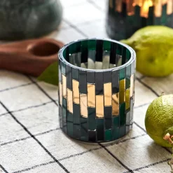 House Doctor Heimdekor|Teelichthalter Und Kerzenständer|Teelichthalter, HDShine, Grün