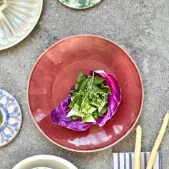 House Doctor Geschirr|Geschirr|Teller, HDDiva, Rot