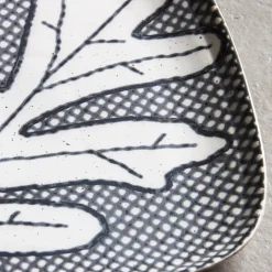 House Doctor Geschirr|Geschirr|Teller, HDEiche, Grau/Blau