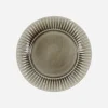 House Doctor Geschirr|Geschirr|Teller, HDPleat, Grau/braun