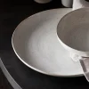 House Doctor Geschirr|Geschirr|Teller, Pion, Grau/ weiß