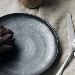 House Doctor Geschirr|Geschirr|Teller, Pion, Schwarz/Braun