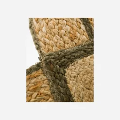 House Doctor Heimtextilien|Teppiche|Teppich, HDDenta, Grün;Natur