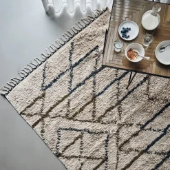 House Doctor Heimtextilien|Teppiche|Teppich, HDIndi, Off-White