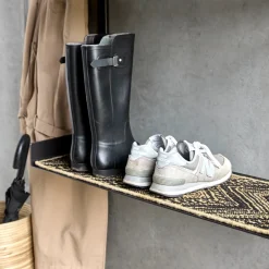 House Doctor Heimtextilien|Teppiche|Teppich, HDMonta, Schwarz;Natur