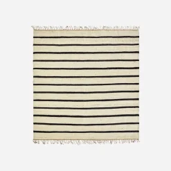 House Doctor Heimtextilien|Teppiche|Teppich, HDSima, Schwarz;Natur