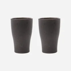 House Doctor Geschirr|Geschirr|Thermobecher, Liss, Dunkelgrau