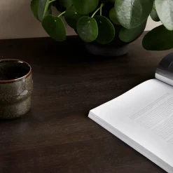 House Doctor Esstische|Esstische|Tisch, Slated, Schwarzer Fleck