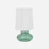 House Doctor Schlafzimmerbeleuchtung|Beleuchtung|Tischlampe inkl. Lampenschirm, Ribe, Grün