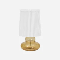 House Doctor Schlafzimmerbeleuchtung|Beleuchtung|Tischlampe inkl. Lampenschirm, Ribe, Amber