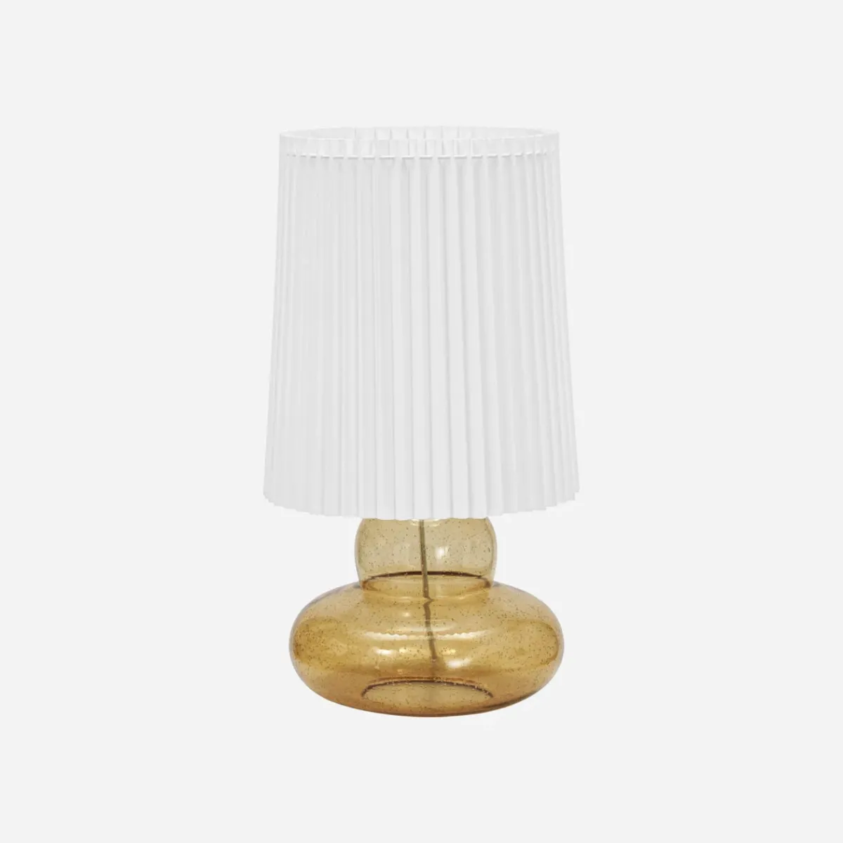 House Doctor Schlafzimmerbeleuchtung|Beleuchtung|Tischlampe inkl. Lampenschirm, Ribe, Amber