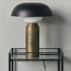 House Doctor Schlafzimmerbeleuchtung|Beleuchtung|Tischleuchte, Big fellow, Antikes Messing-Finish