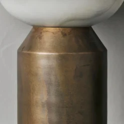 House Doctor Schlafzimmerbeleuchtung|Beleuchtung|Tischleuchte, Big fellow, Antikes Messing-Finish