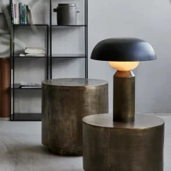 House Doctor Schlafzimmerbeleuchtung|Beleuchtung|Tischleuchte, Big fellow, Antikes Messing-Finish