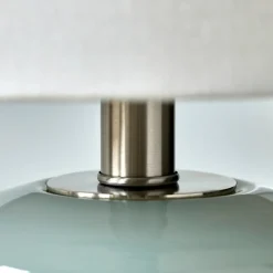 House Doctor Schlafzimmerbeleuchtung|Beleuchtung|Tischleuchte, HDStep, S, Hellblau;Off-White