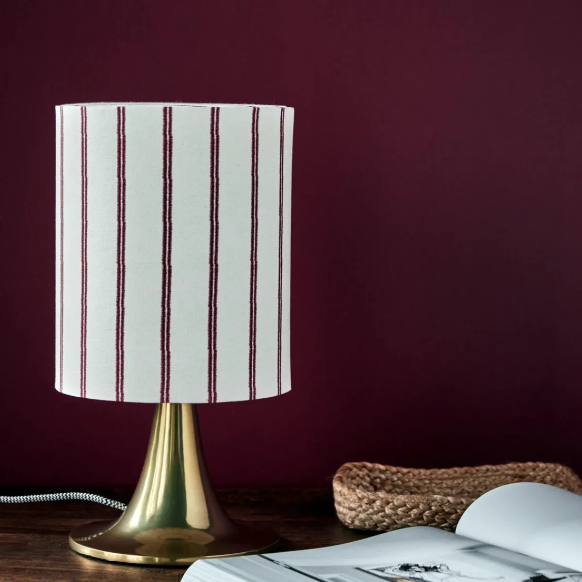 House Doctor Schlafzimmerbeleuchtung|Beleuchtung|Tischleuchte, HDTulip, Antikes Messing-Finish