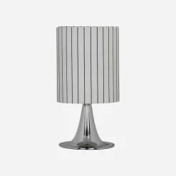 House Doctor Schlafzimmerbeleuchtung|Beleuchtung|Tischleuchte, HDTulip, Silber-Finish