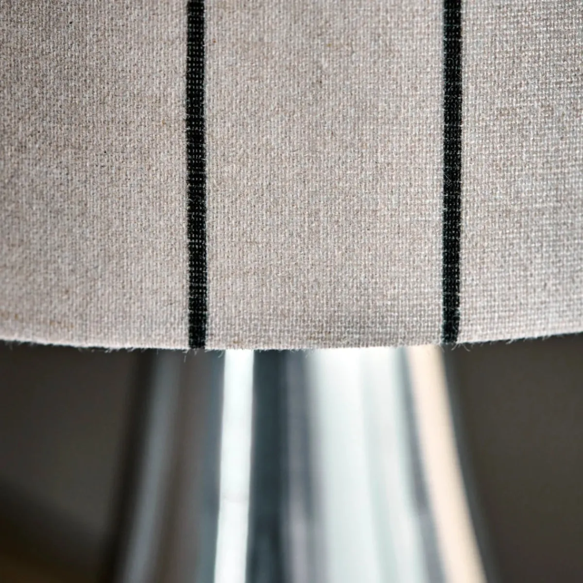 House Doctor Schlafzimmerbeleuchtung|Beleuchtung|Tischleuchte, HDTulip, Silber-Finish