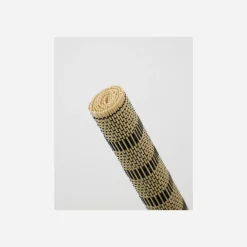 House Doctor Küchentextilien|Küchentextilien|Tischläufer, HDFica, Schwarz;Natur