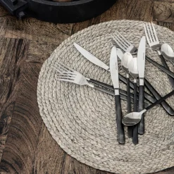 House Doctor Geschirr|Geschirr|Tischset, Circle, Hellgrau