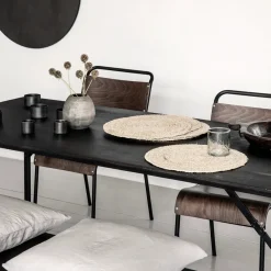 House Doctor Geschirr|Geschirr|Tischset, Circle, Natur