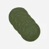 House Doctor Geschirr|Geschirr|Tischset, HDCircle, Grün