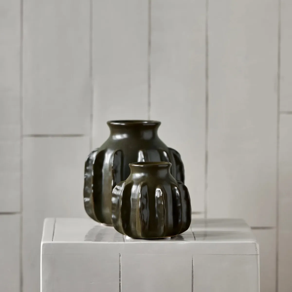 House Doctor Heimdekor|Vasen|Vase, HDCactus, Dunkelgrün