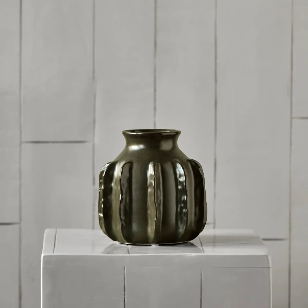 House Doctor Heimdekor|Vasen|Vase, HDCactus, Dunkelgrün