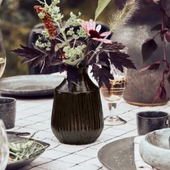 House Doctor Heimdekor|Vasen|Vase, HDGroove, Antikes Braun