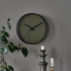 House Doctor Heimdekor|Uhren|Wall clock, HDTime, Dark green