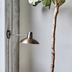 House Doctor Schlafzimmerbeleuchtung|Beleuchtung|Wall lamp, HDDesk, Antique brown