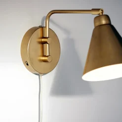 House Doctor Schlafzimmerbeleuchtung|Beleuchtung|Wandleuchte, Game, Messing