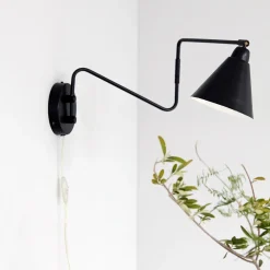 House Doctor Schlafzimmerbeleuchtung|Beleuchtung|Wandleuchte, Game, Schwarz