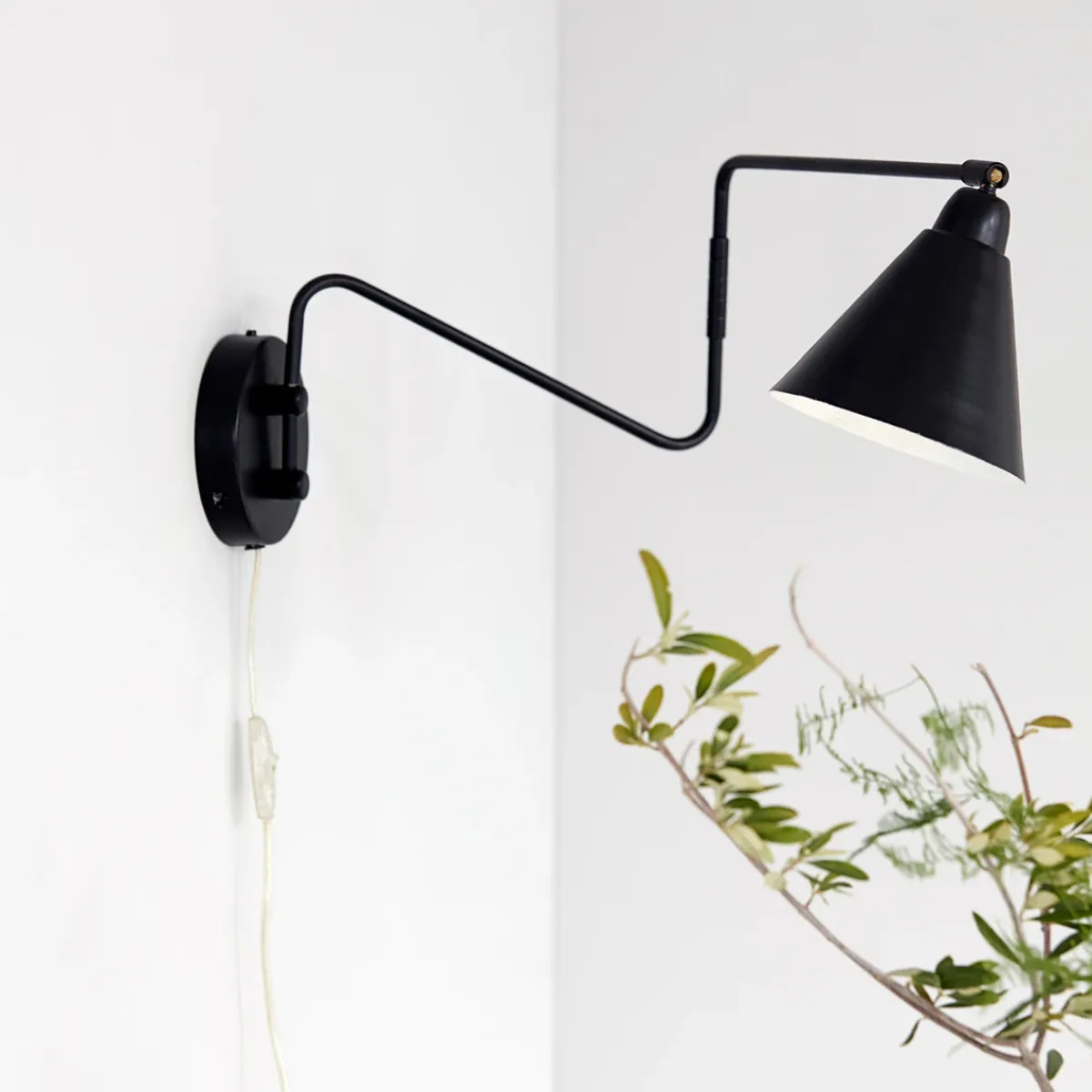 House Doctor Schlafzimmerbeleuchtung|Beleuchtung|Wandleuchte, Game, Schwarz