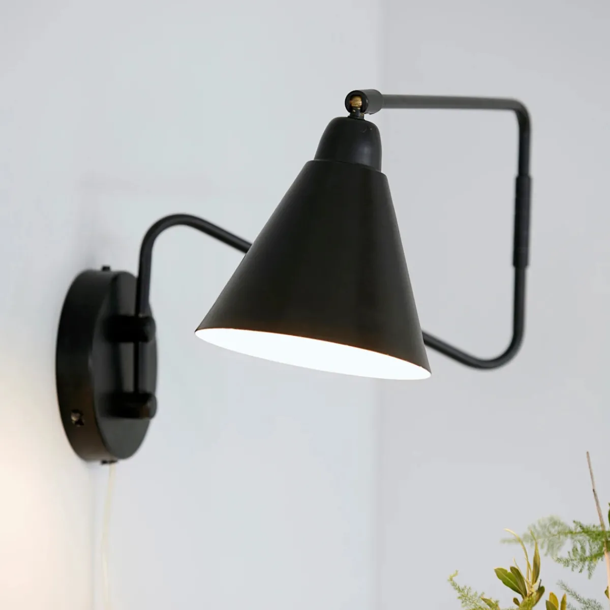 House Doctor Schlafzimmerbeleuchtung|Beleuchtung|Wandleuchte, Game, Schwarz