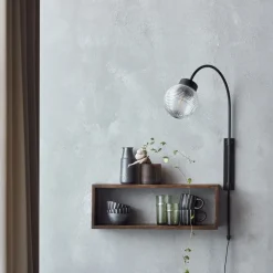 House Doctor Schlafzimmerbeleuchtung|Beleuchtung|Wandleuchte, HDGaia, Klar