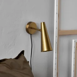 House Doctor Schlafzimmerbeleuchtung|Beleuchtung|Wandleuchte, Precise, Messing