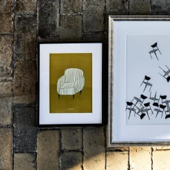 House Doctor Heimdekor|Dekoration|Wandobjekt, HDChair, Senfgelb