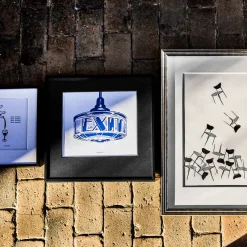 House Doctor Heimdekor|Dekoration|Wandobjekt, HDExit, Dunkelblau