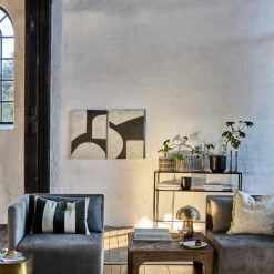 House Doctor Heimdekor|Dekoration|Wandobjekt, HDHape, Schwarz;Off-White