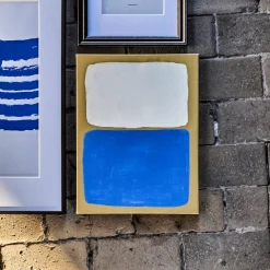 House Doctor Heimdekor|Dekoration|Wandobjekt, HDReca, Blau;Off-White;Senfgelb