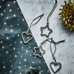 House Doctor Christmas Ornaments|Weihnachtsschmuck, HDConnect, Silber-Finish