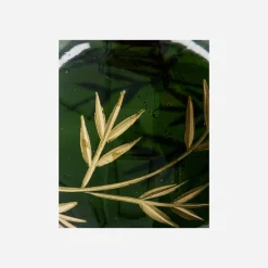 House Doctor Christmas Ornaments|Weihnachtsschmuck, HDLeaf, Grün;Gold